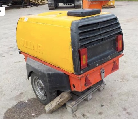  IT# 2145-2007 SULLAIR 35 Portable Air Compressor
